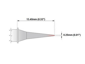 Micro Fine Shape OKI Soldering Tips STTC-090 , STTC-190 And STTC-890