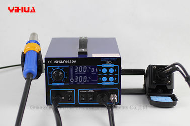 High Precision Lead Free 3 In 1 Cell Phone / Laptop Soldering Station