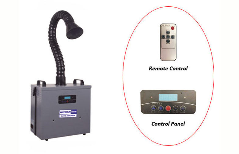 Digital Welding Fume Extractor HEPA Filter Soldering Air Purifier